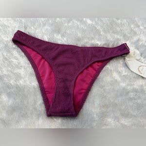 Dippin' Daisy's Nocturnal Bikini Bottom in Rhapsody purple